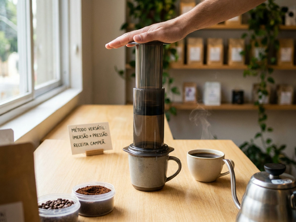 Aeropress Invertida