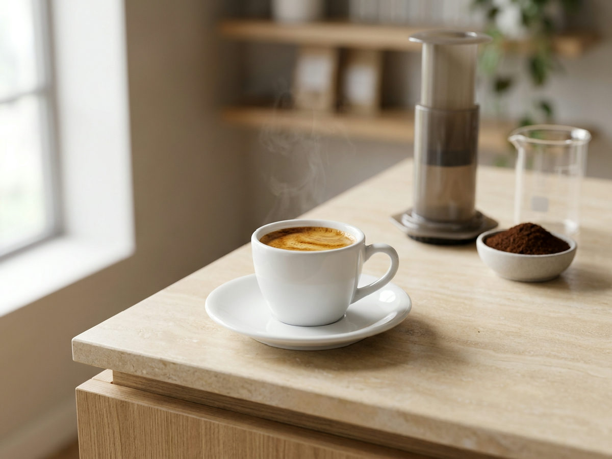 Aeropress Concentrada (Estilo Espresso)