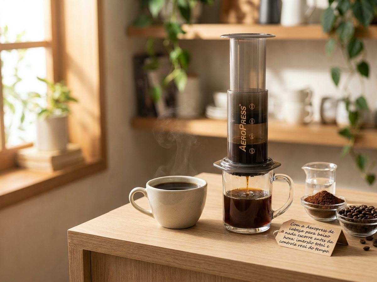 Aeropress Invertido