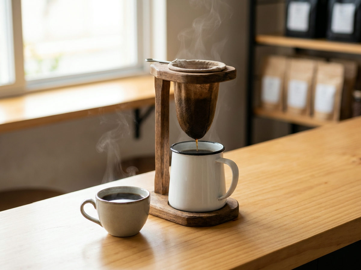 Café de Coador de Pano