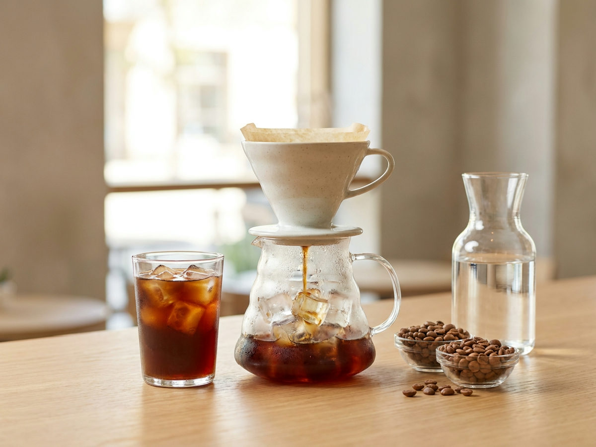 Japanese Iced Coffee Perfeito (Método Flash Brew)