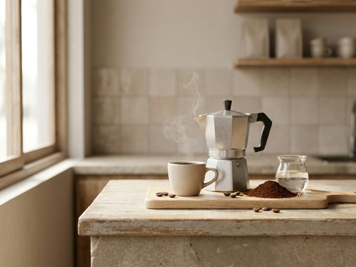 Cafeteira Italiana Clássica